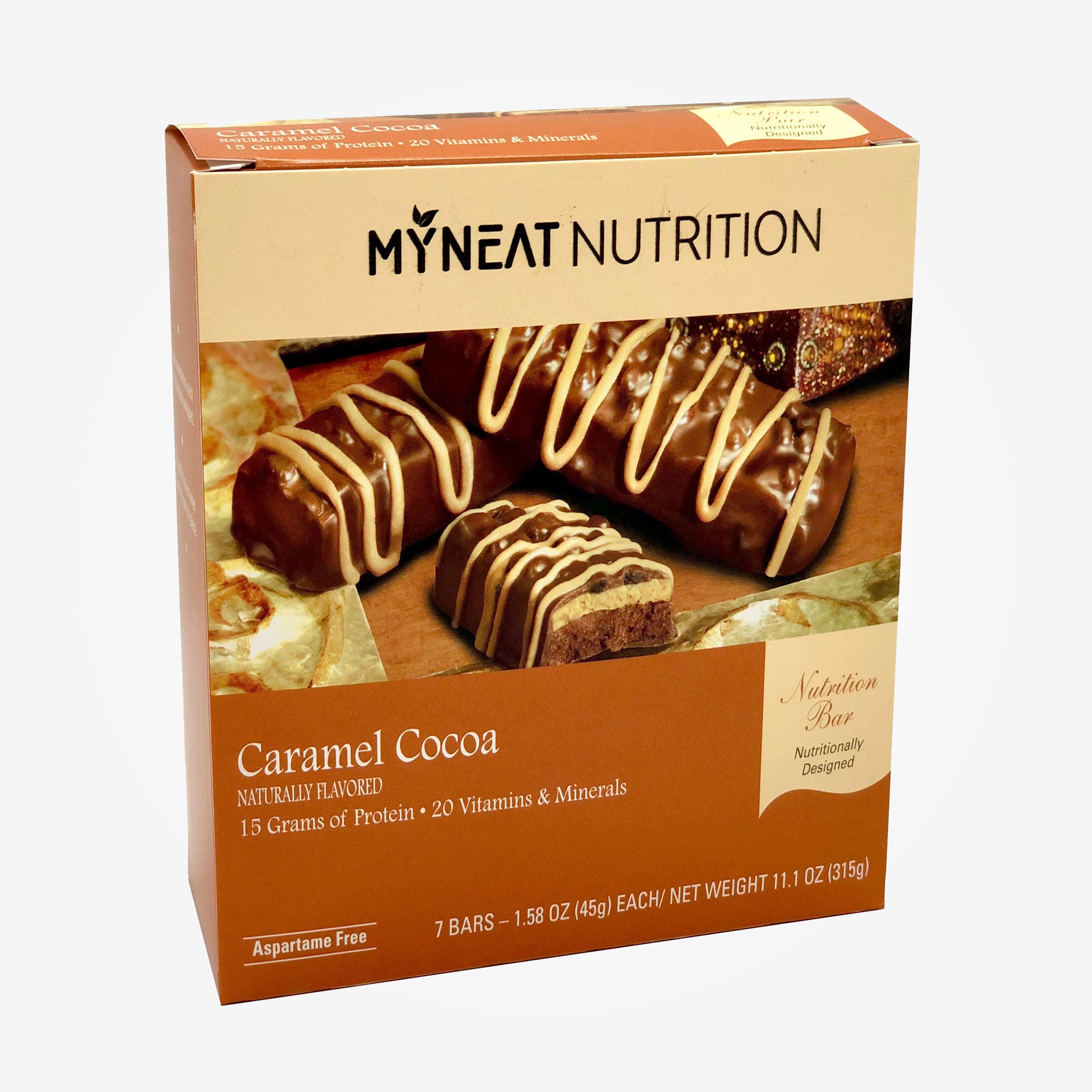 Caramel Cocoa Bar (7/Box)