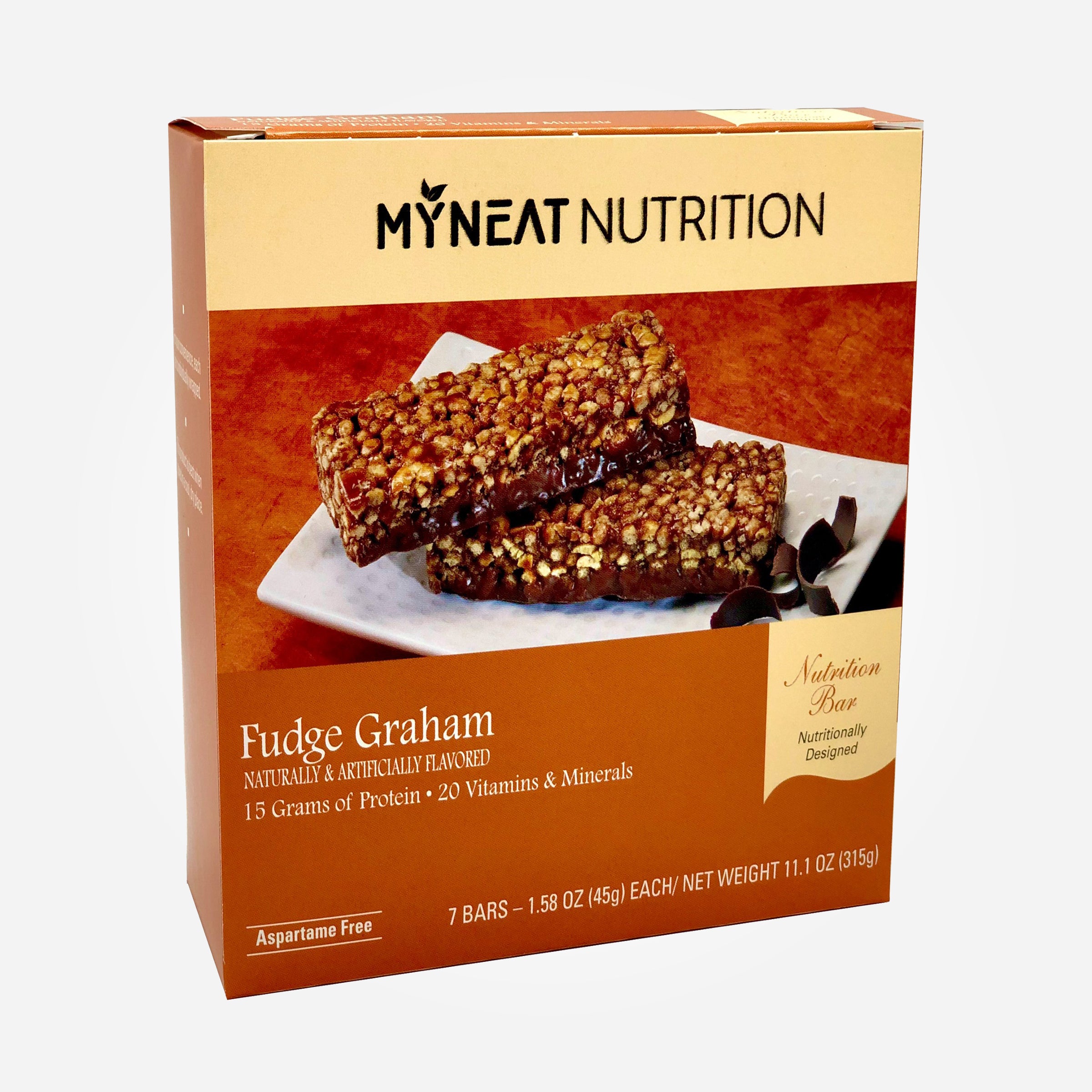 Fudge Graham Bar (7/Box)