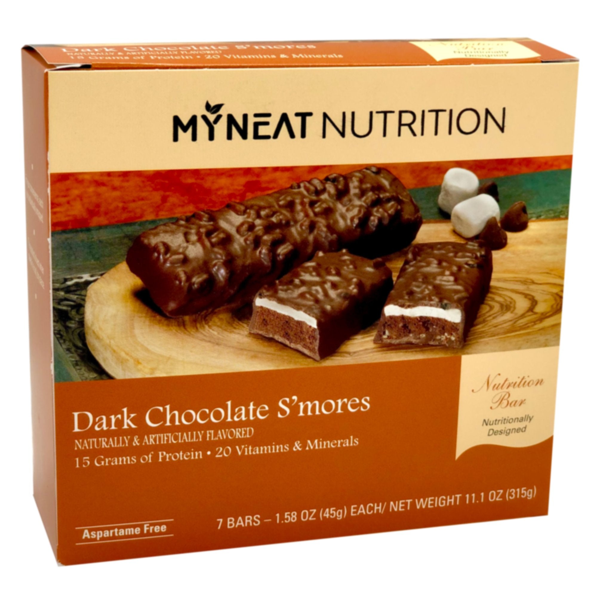 Dark Chocolate S’mores Bar (7/Box)
