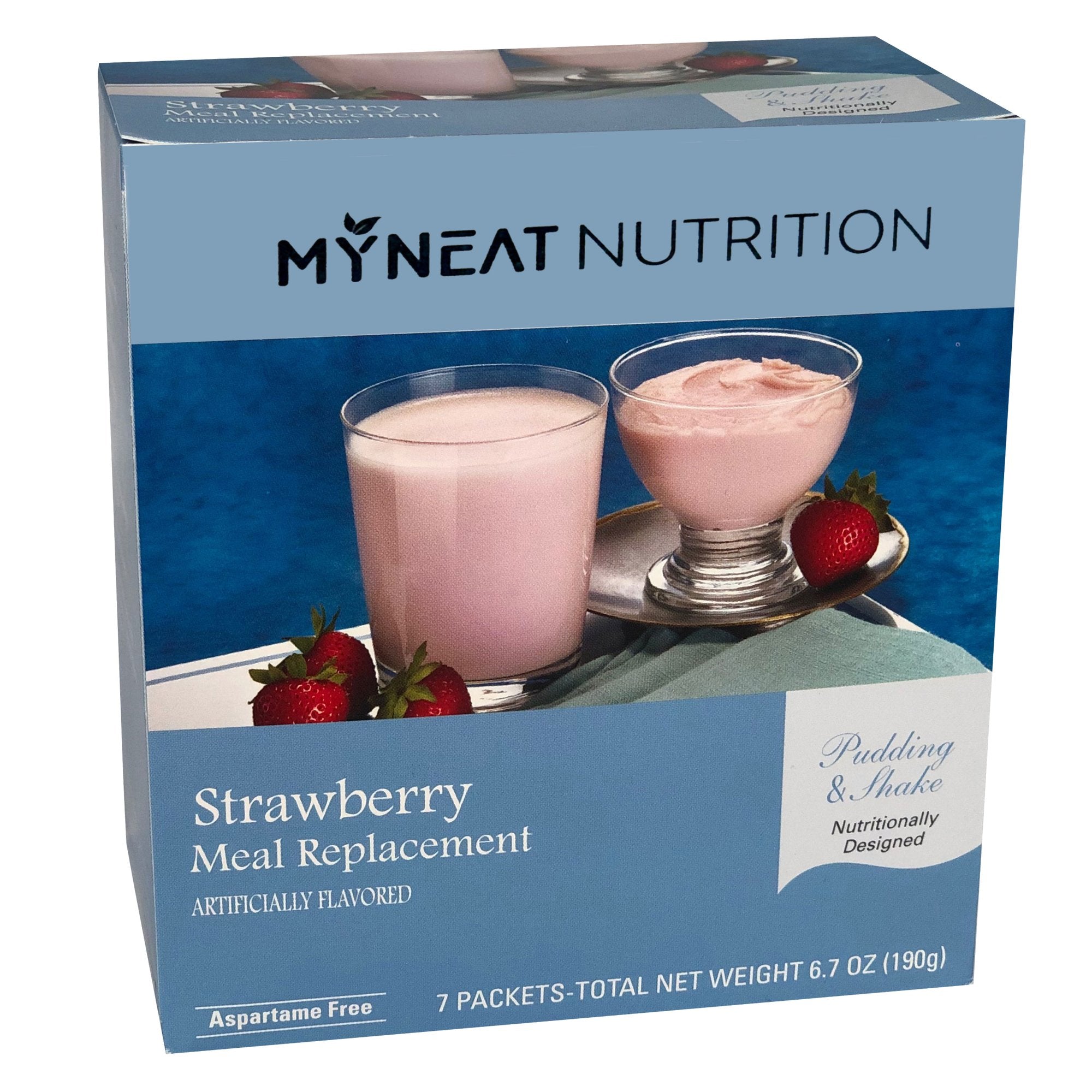 Strawberry Pudding & Shake (7/Box)