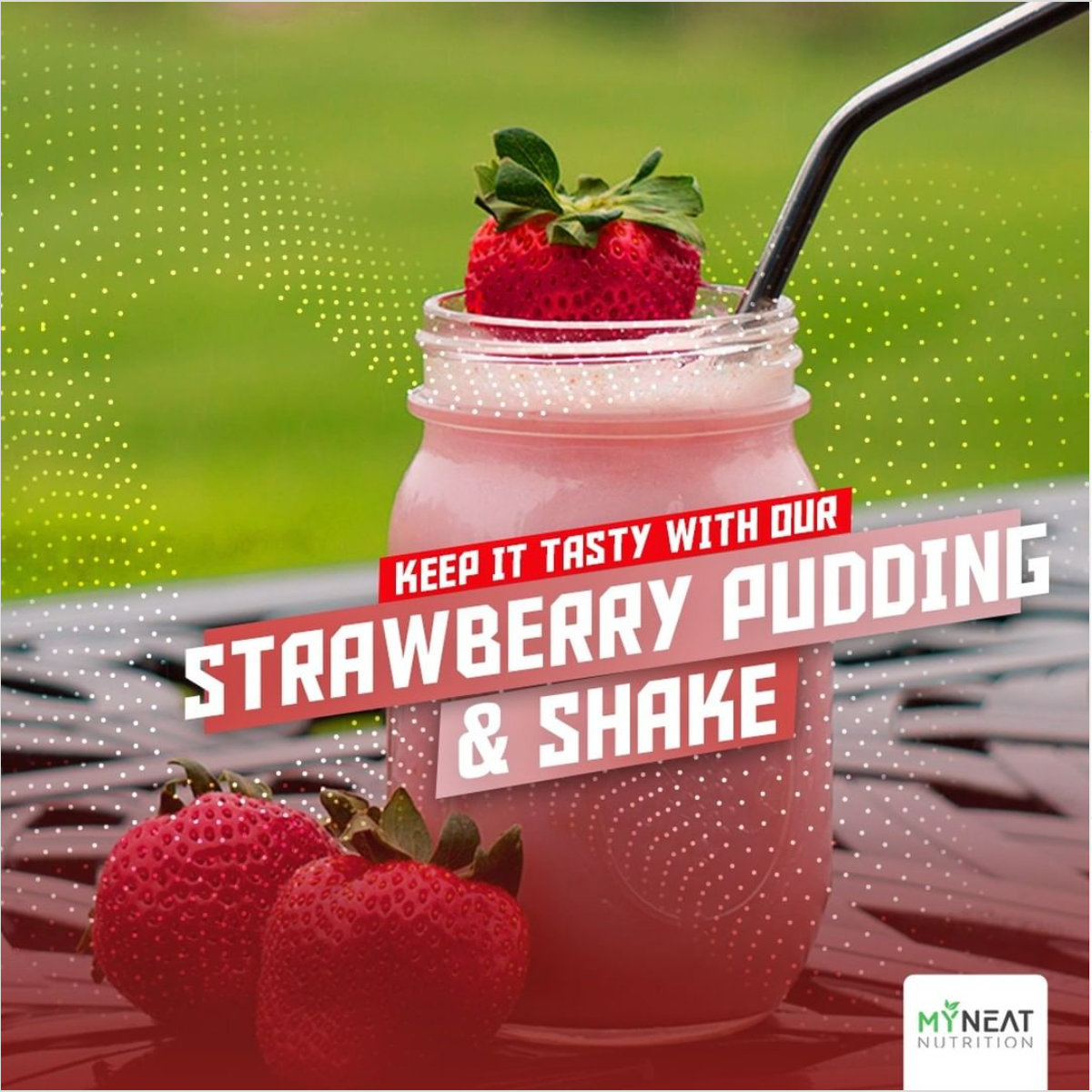 Strawberry Pudding & Shake (7/Box)