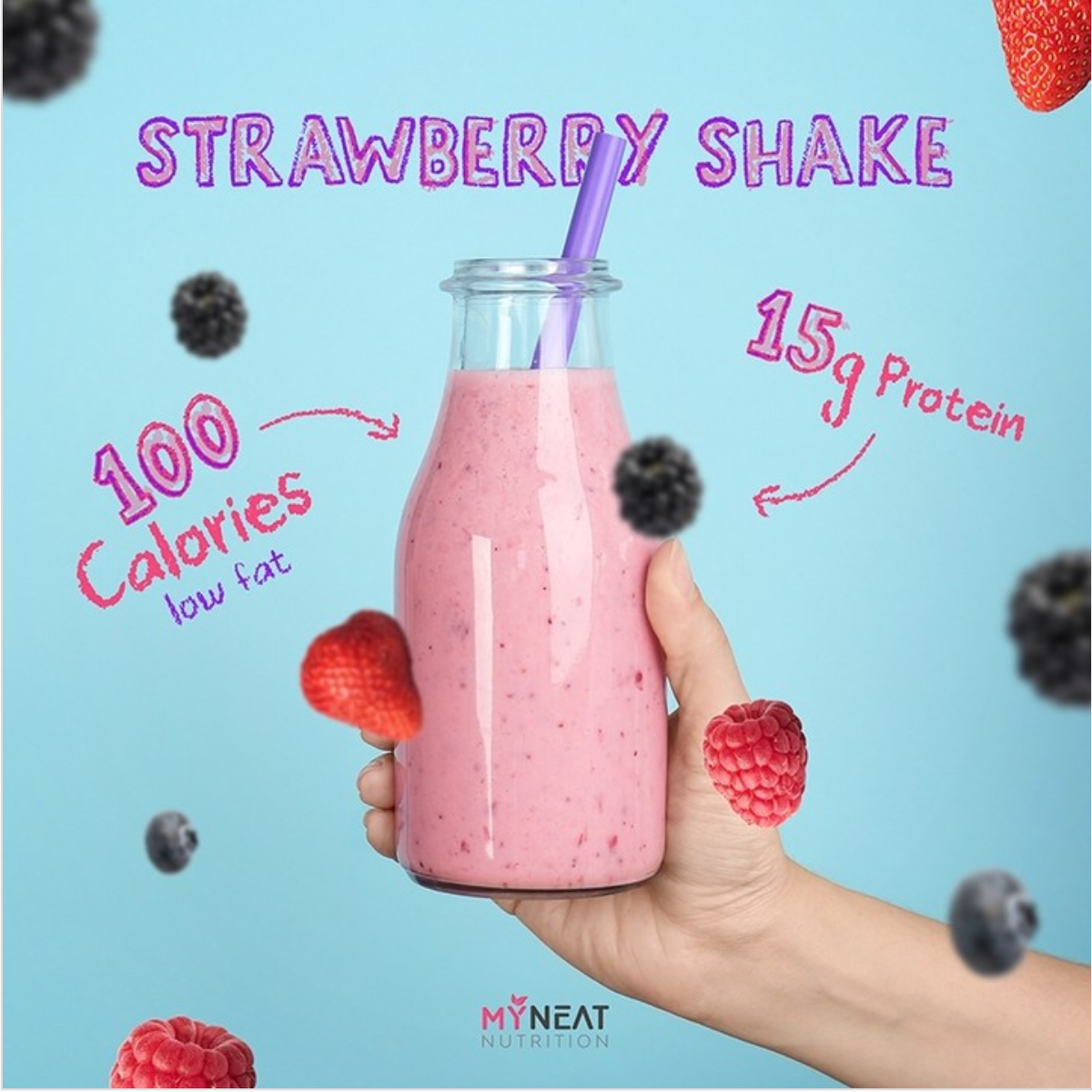 Strawberry Pudding & Shake (7/Box)